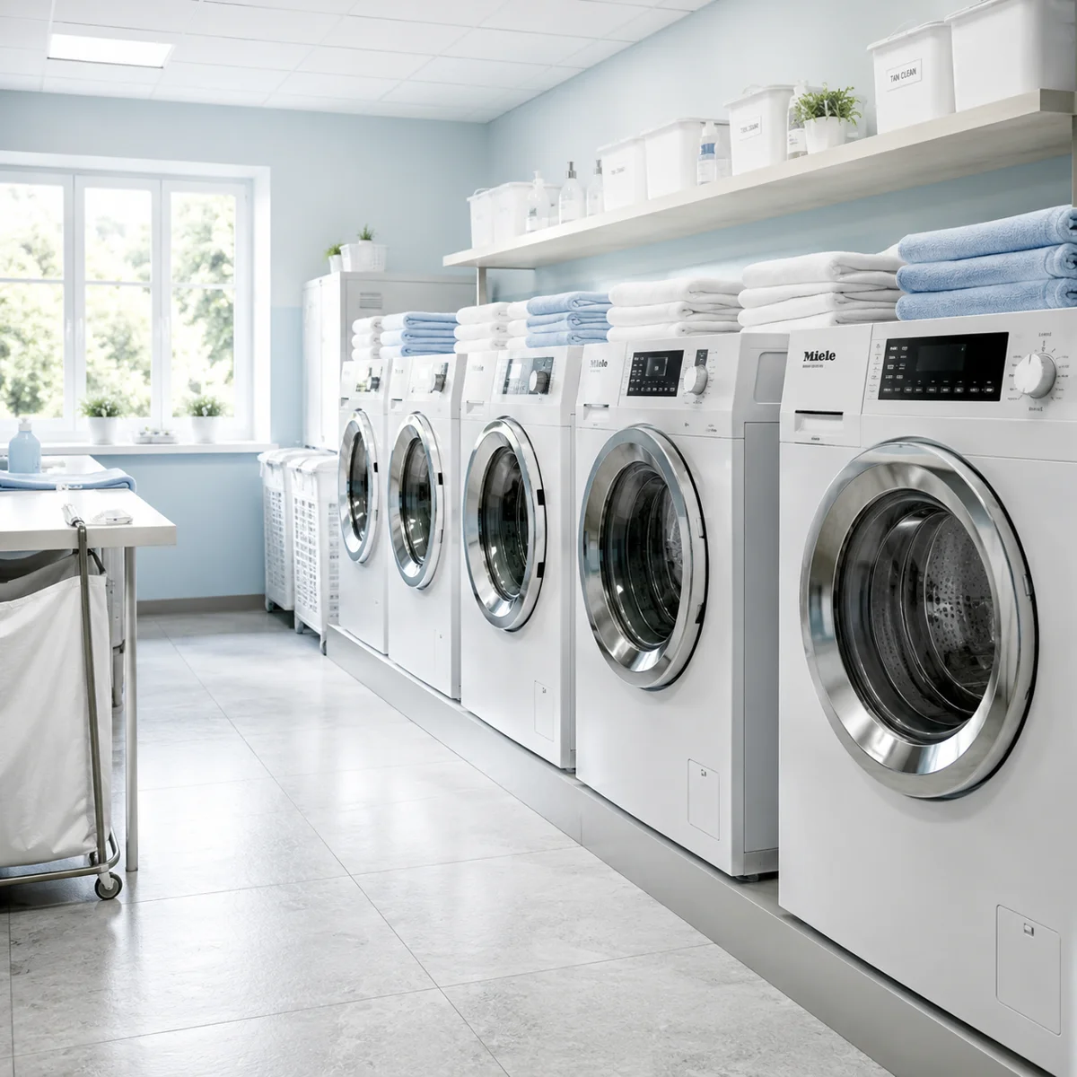Serviciu profesional de spălare, uscare și călcare haine oferit de Smart Clean în Oradea.